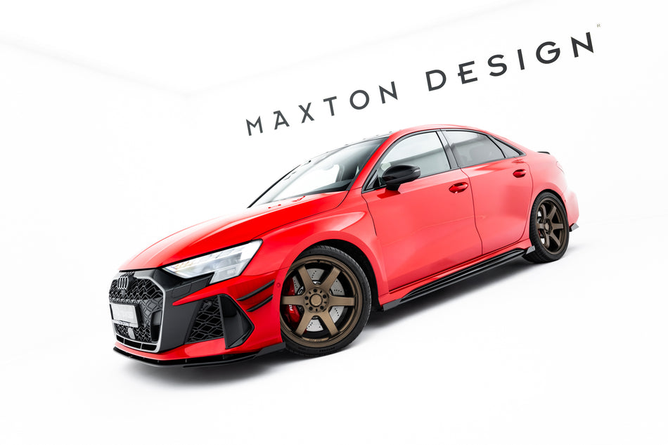 Street Pro Seitenschweller + Flaps Audi RS3 Sedan 8Y Facelift