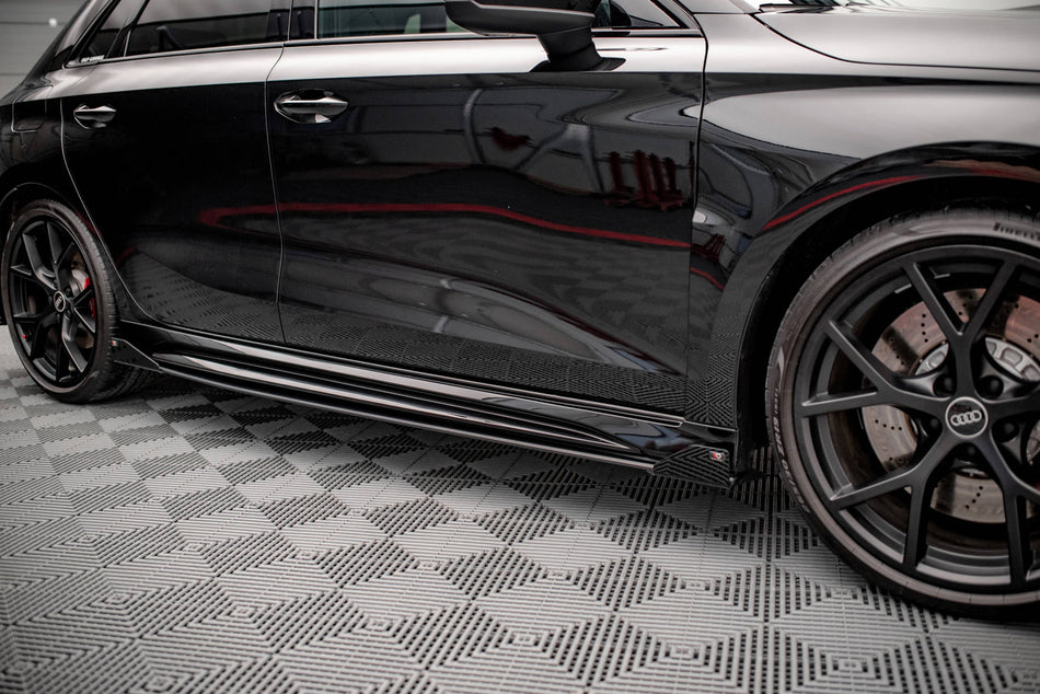 Street Pro Seitenschweller + Flaps Audi RS3 Sportback 8Y