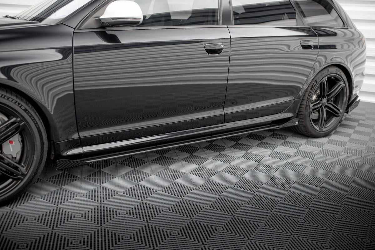 Street Pro Seitenschweller + Flaps Audi RS6 Avant C6