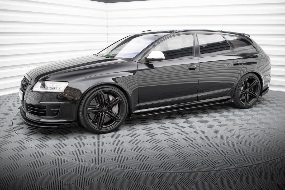 Street Pro Seitenschweller + Flaps Audi RS6 Avant C6