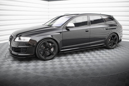 Street Pro Seitenschweller + Flaps Audi RS6 Avant C6