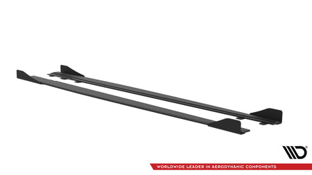 Street Pro Seitenschweller + Flaps Audi S3 / A3 S-Line Sedan 8V