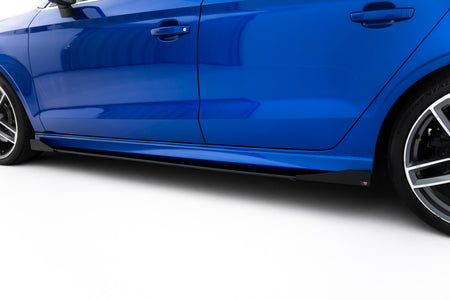 Street Pro Seitenschweller + Flaps Audi S3 / A3 S-Line Sedan 8V