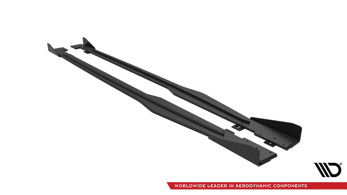 Street Pro Seitenschweller + Flaps Audi TT S / S-Line 8S