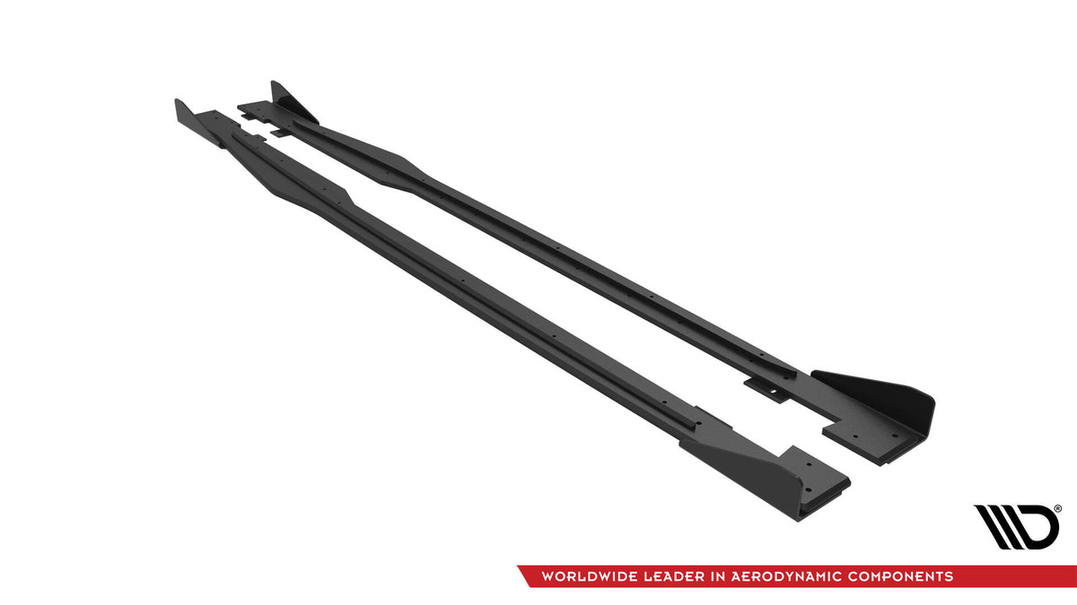 Street Pro Seitenschweller + Flaps Audi TT S / S-Line 8S