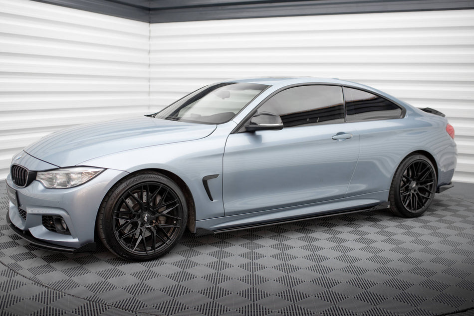 Street Pro Seitenschweller + Flaps BMW 4 Coupe / Gran Coupe / Cabrio M-PACK F32 / F36 / F33