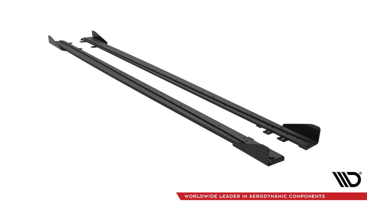 Street Pro Seitenschweller + Flaps BMW 4 Coupe / Gran Coupe / Cabrio M-PACK F32 / F36 / F33