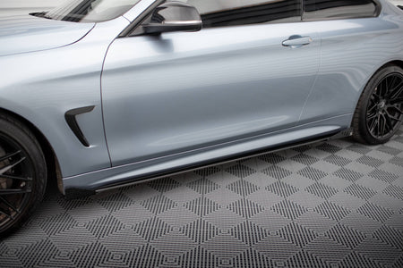 Street Pro Seitenschweller + Flaps BMW 4 Coupe / Gran Coupe / Cabrio M-PACK F32 / F36 / F33