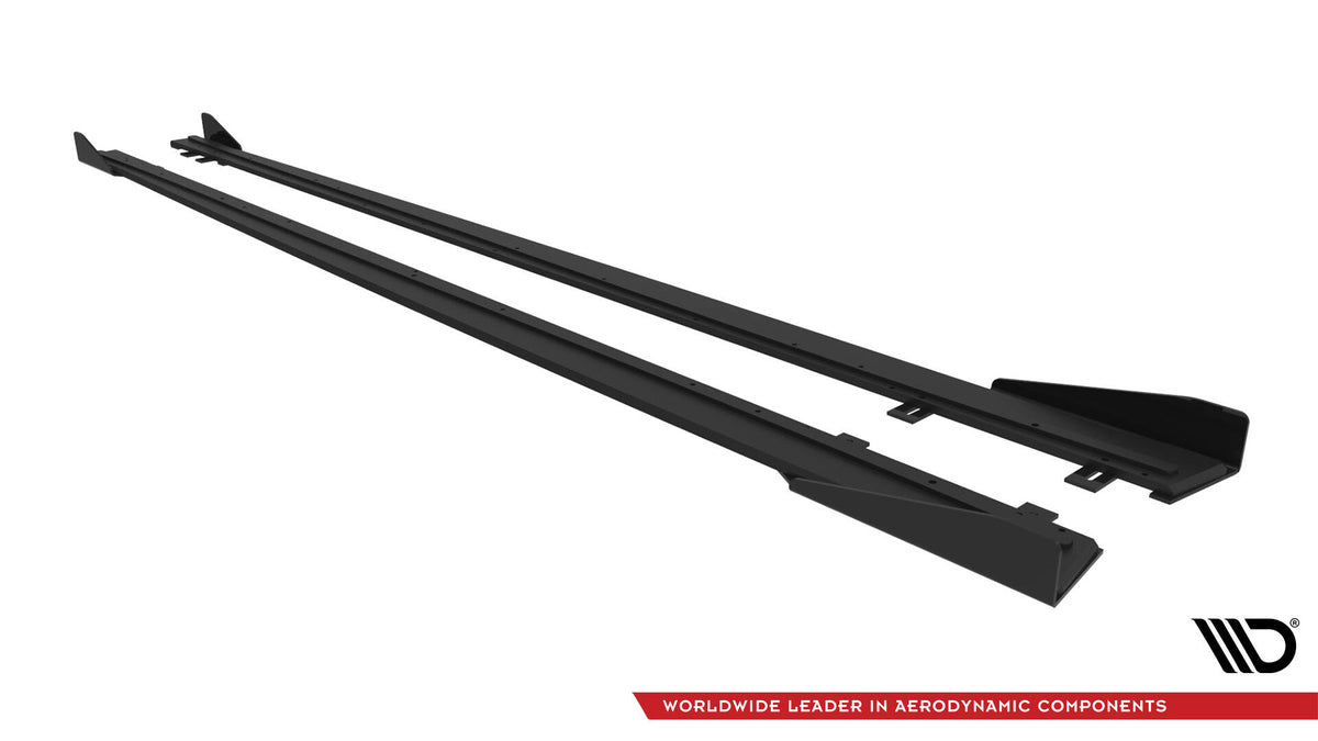 Street Pro Seitenschweller + Flaps BMW 4 Coupe / Gran Coupe / Cabrio M-PACK F32 / F36 / F33