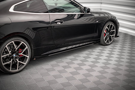 Street Pro Seitenschweller + Flaps BMW 4 M-PACK / M440i G22 / G23 / G22 Facelift / G23 Facelift