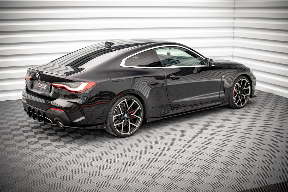 Street Pro Seitenschweller + Flaps BMW 4 M-PACK / M440i G22 / G23 / G22 Facelift / G23 Facelift