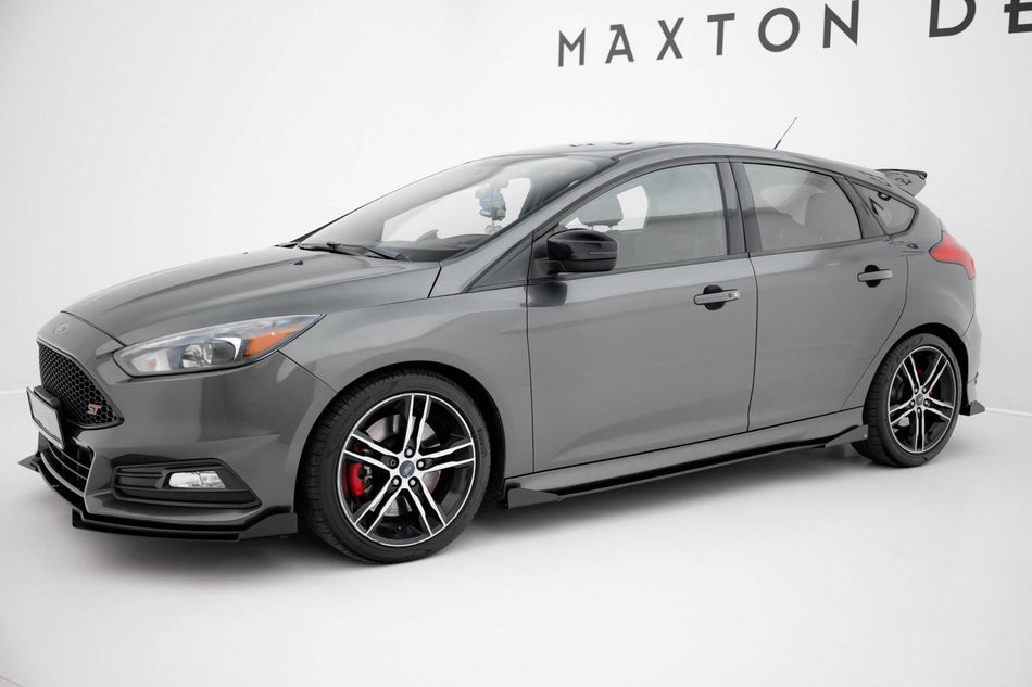 Street Pro Seitenschweller + Flaps Ford Focus ST MK3 Facelift