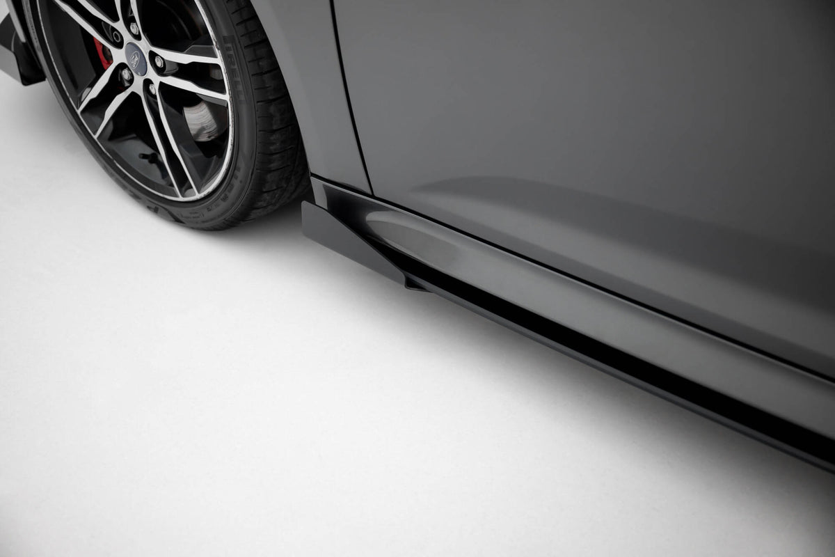 Street Pro Seitenschweller + Flaps Ford Focus ST MK3 Facelift