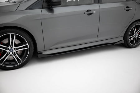 Street Pro Seitenschweller + Flaps Ford Focus ST MK3 Facelift