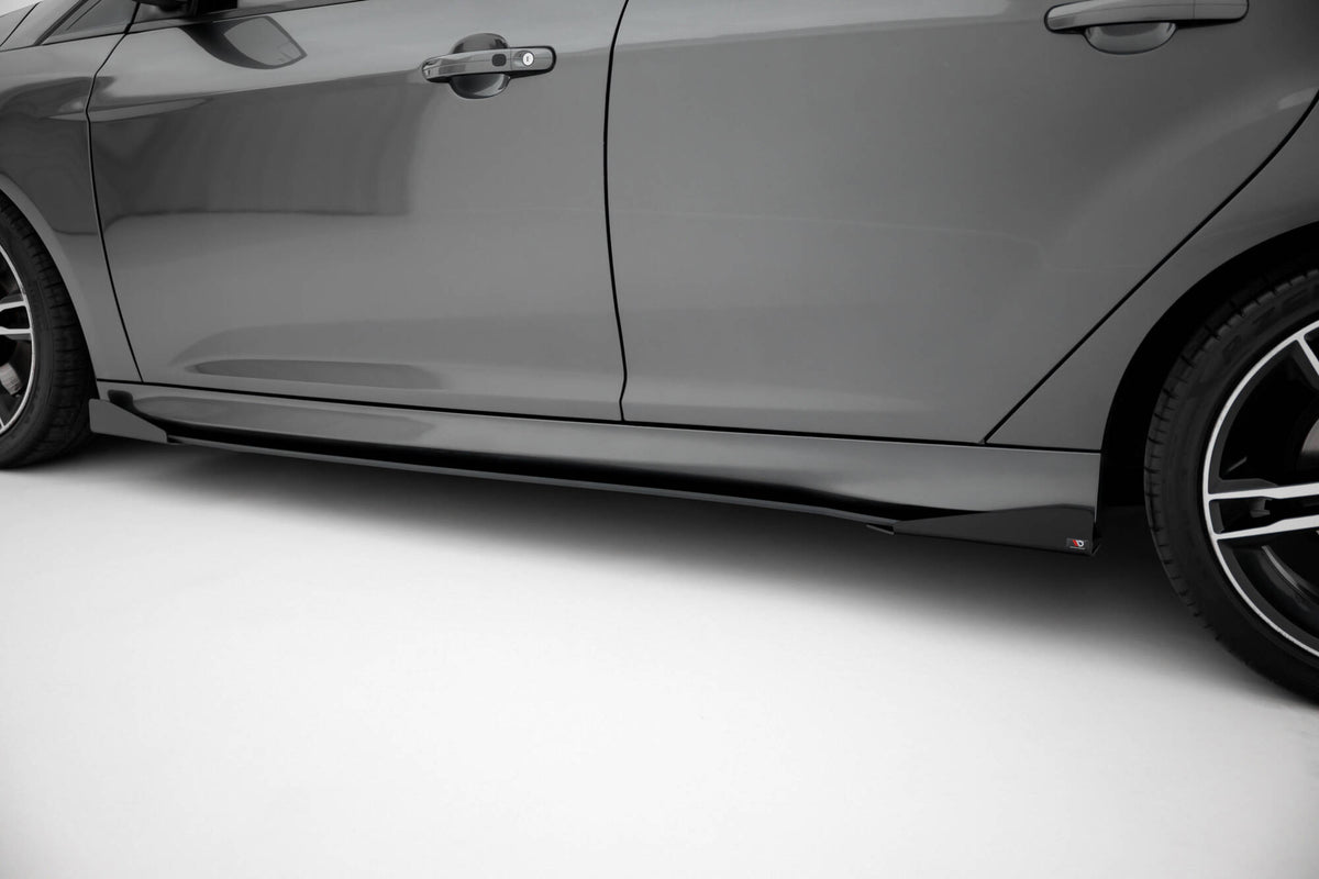 Street Pro Seitenschweller + Flaps Ford Focus ST MK3 Facelift