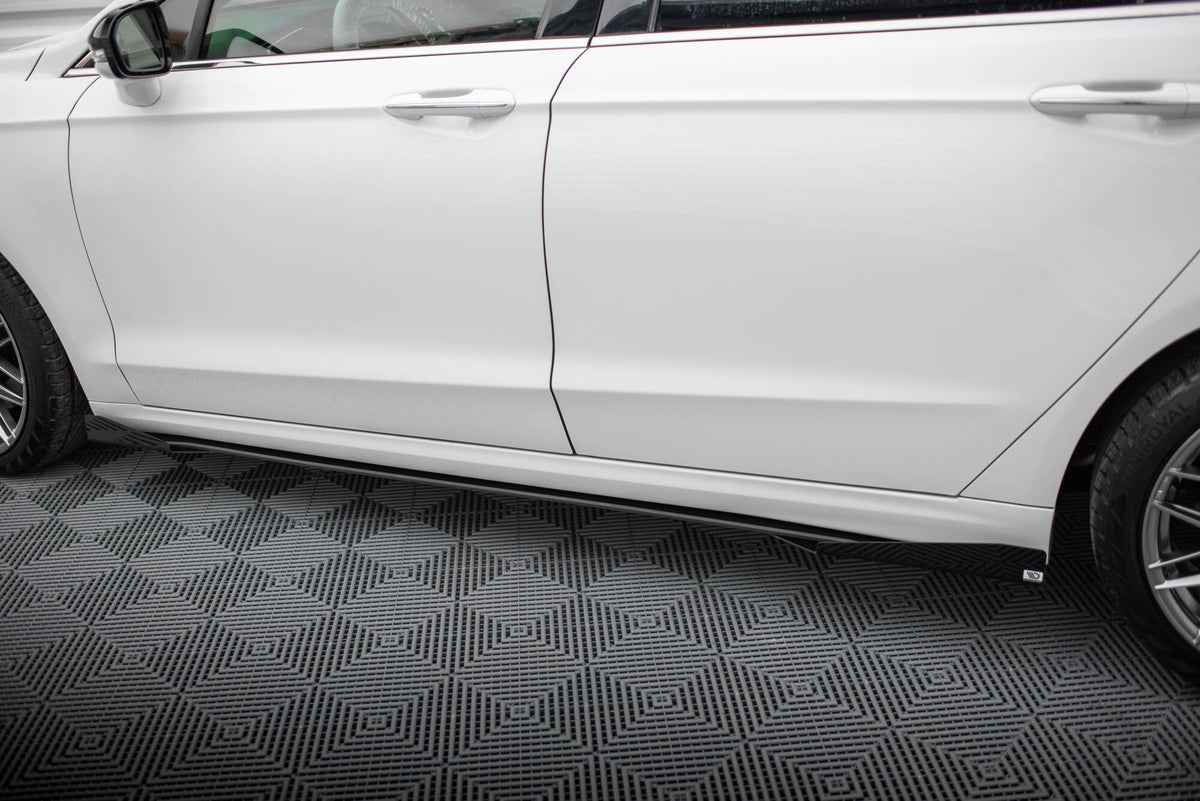 Street Pro Seitenschweller + Flaps Ford Mondeo Sport MK5 Facelift / Fusion Sport MK2 Facelift