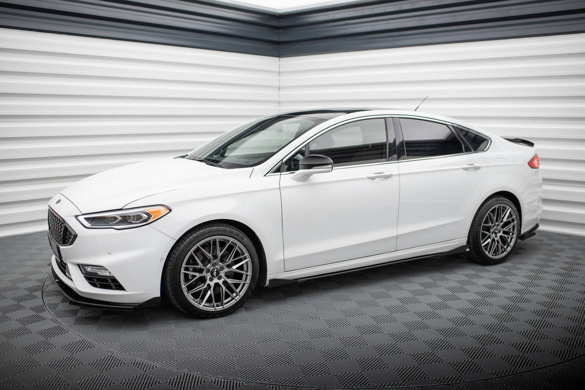 Street Pro Seitenschweller + Flaps Ford Mondeo Sport MK5 Facelift / Fusion Sport MK2 Facelift