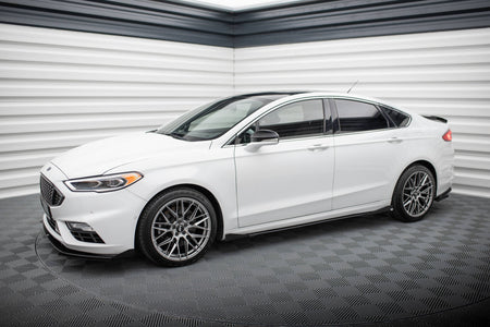 Street Pro Seitenschweller + Flaps Ford Mondeo Sport MK5 Facelift / Fusion Sport MK2 Facelift
