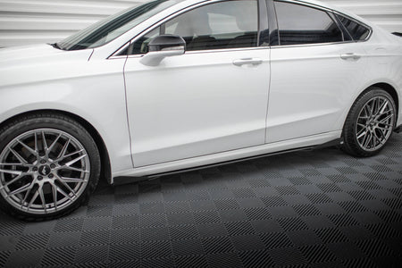 Street Pro Seitenschweller + Flaps Ford Mondeo Sport MK5 Facelift / Fusion Sport MK2 Facelift