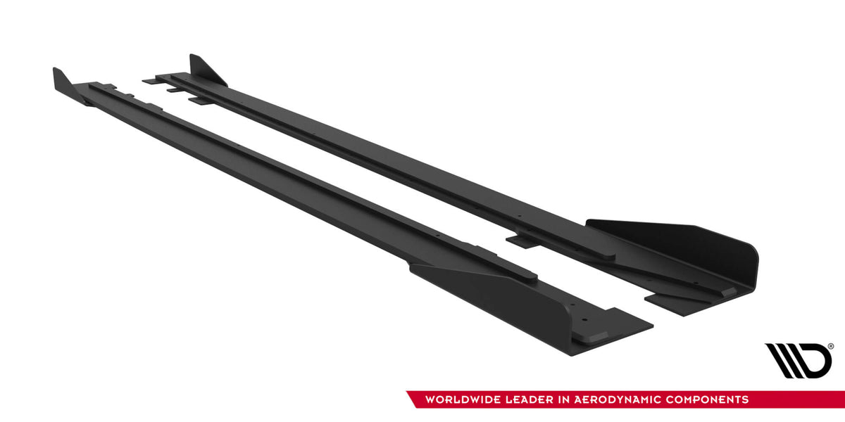 Street Pro Seitenschweller + Flaps Ford Mustang GT MK6