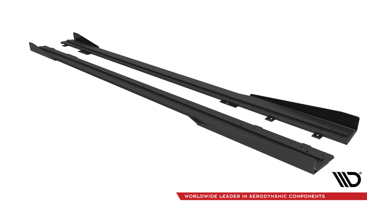 Street Pro Seitenschweller + Flaps Ford Mustang GT MK7