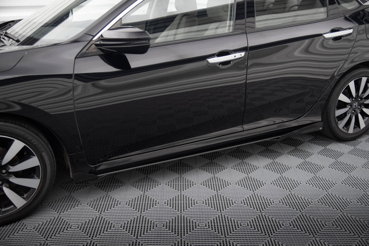 Street Pro Seitenschweller + Flaps Honda Civic MK10