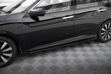 Street Pro Seitenschweller + Flaps Honda Civic MK10