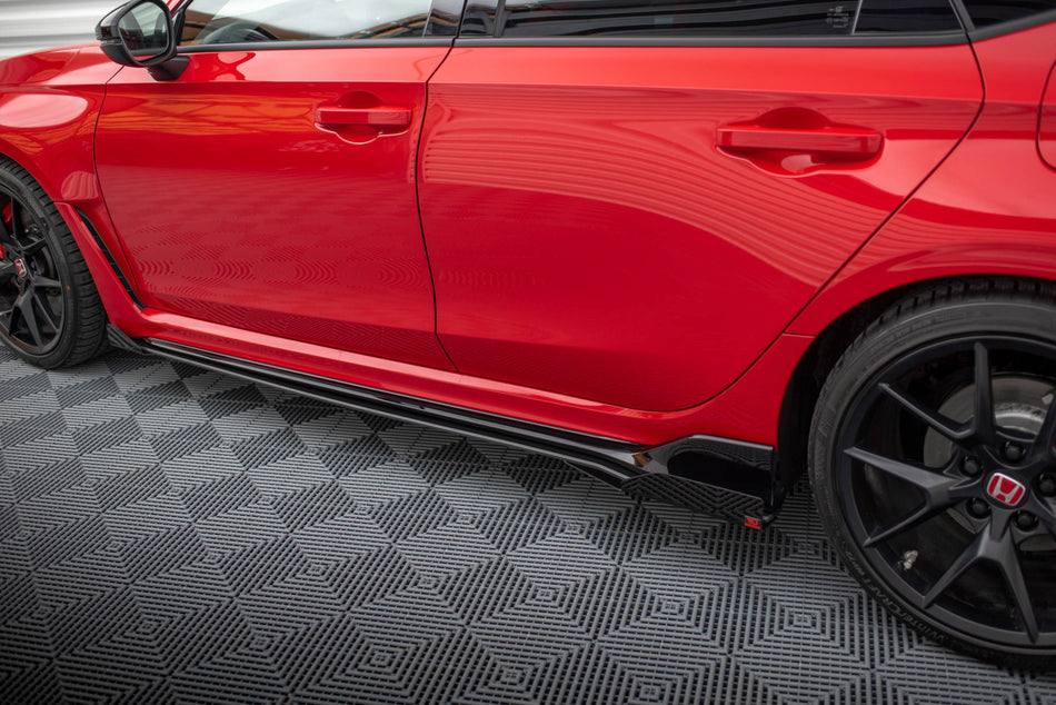 Street Pro Seitenschweller + Flaps Honda Civic Type-R Mk 11