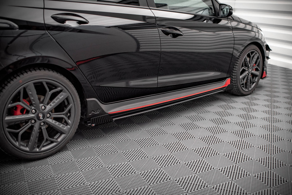 Street Pro Seitenschweller + Flaps Hyundai I20 N MK3