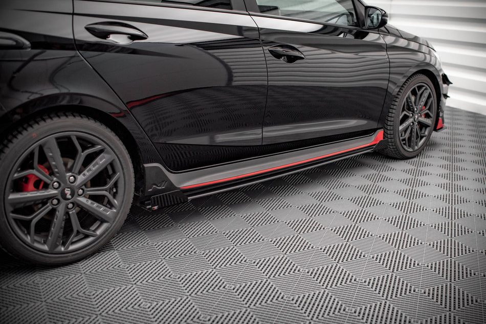 Street Pro Seitenschweller + Flaps Hyundai I20 N MK3