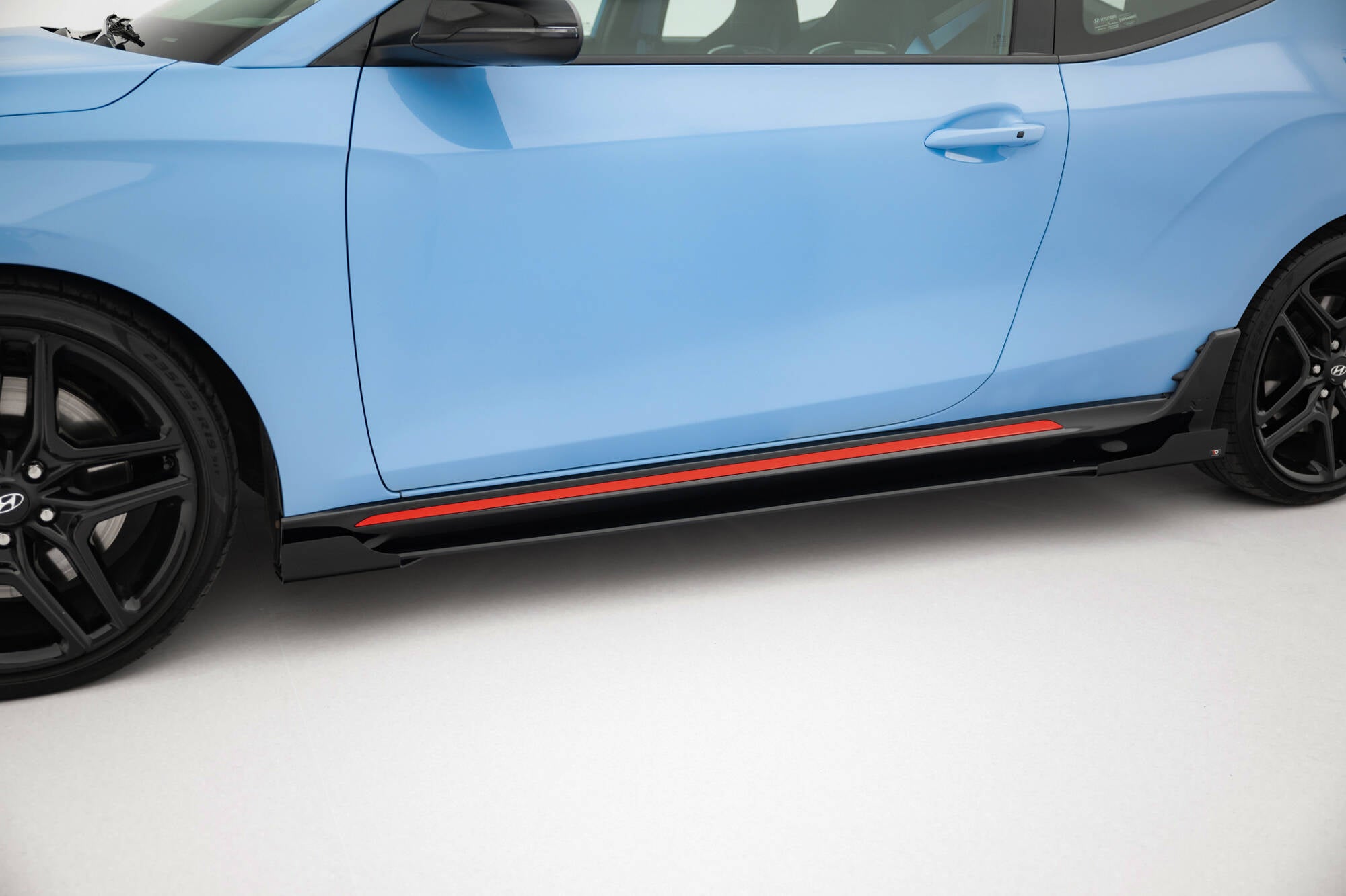 Street Pro Seitenschweller + Flaps Hyundai Veloster N MK2