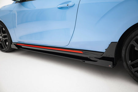Street Pro Seitenschweller + Flaps Hyundai Veloster N MK2