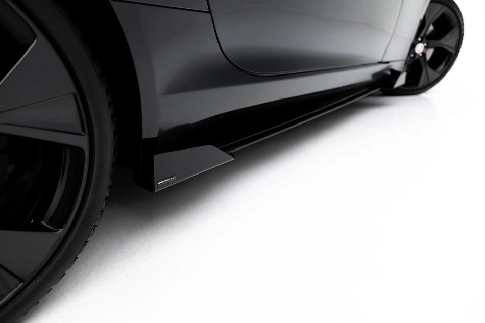 Street Pro Seitenschweller + Flaps Jaguar F-Type X152 Facelift 2