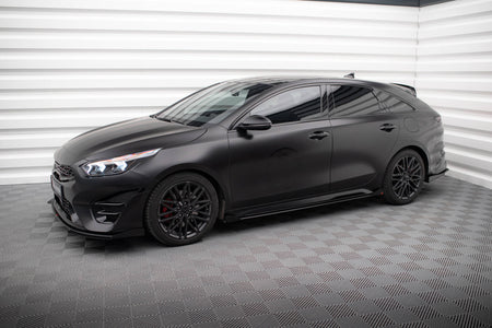 Street Pro Seitenschweller + Flaps Kia Proceed GT / GT-Line MK1 Facelift / Ceed GT MK3 Facelift