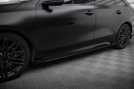 Street Pro Seitenschweller + Flaps Kia Proceed GT / GT-Line MK1 Facelift / Ceed GT MK3 Facelift