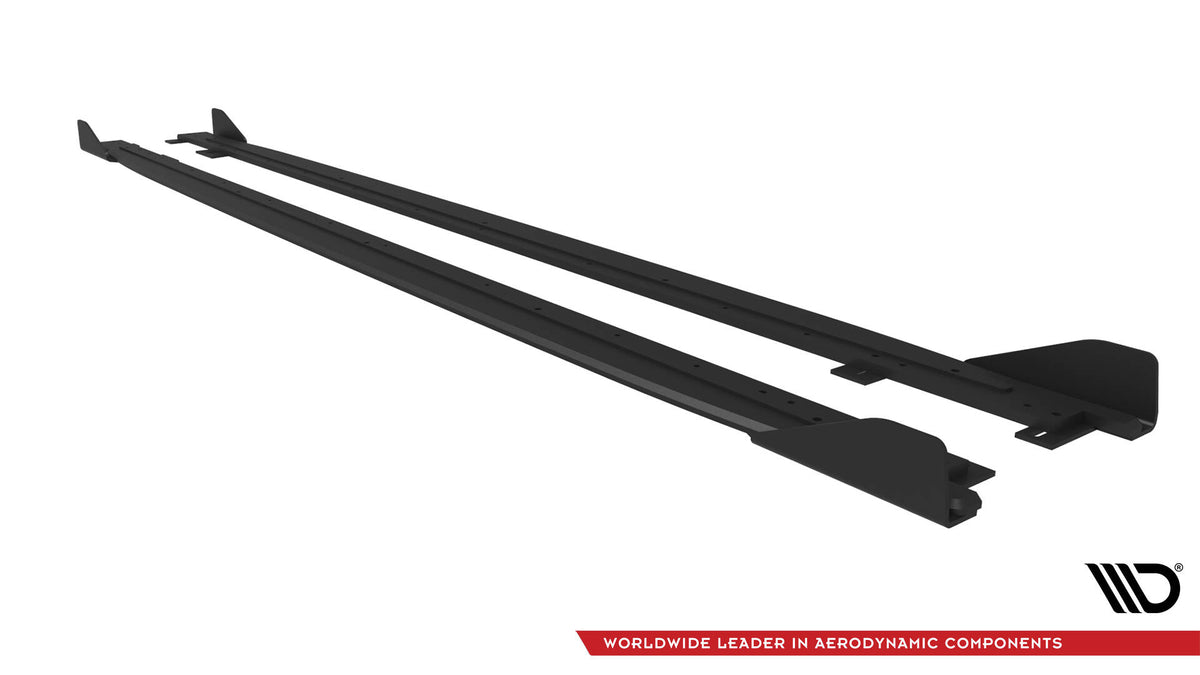 Street Pro Seitenschweller + Flaps Kia Proceed GT / GT-Line MK1 Facelift / Ceed GT MK3 Facelift
