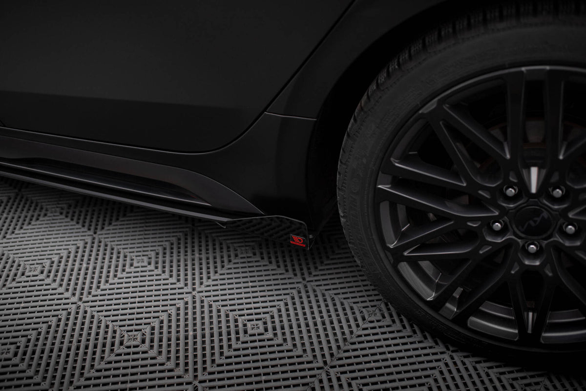Street Pro Seitenschweller + Flaps Kia Proceed GT / GT-Line MK1 Facelift / Ceed GT MK3 Facelift