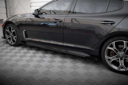Street Pro Seitenschweller + Flaps Kia Stinger GT / GT-Line / Standard MK1