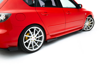 Street Pro Seitenschweller + Flaps Mazda 3 MPS MK1