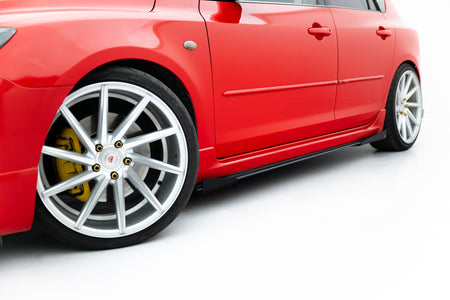 Street Pro Seitenschweller + Flaps Mazda 3 MPS MK1