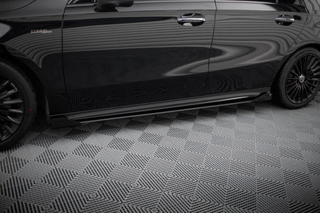 Street Pro Seitenschweller + Flaps Mercedes-AMG A35 W177 Facelift