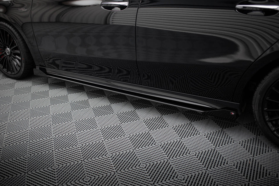 Street Pro Seitenschweller + Flaps Mercedes-AMG A35 W177 Facelift