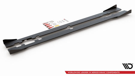 Street Pro Seitenschweller + Flaps Mercedes-AMG C43 / AMG-Line Coupe C205