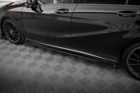 Street Pro Seitenschweller + Flaps Mercedes-Benz A AMG-Line W176 Facelift