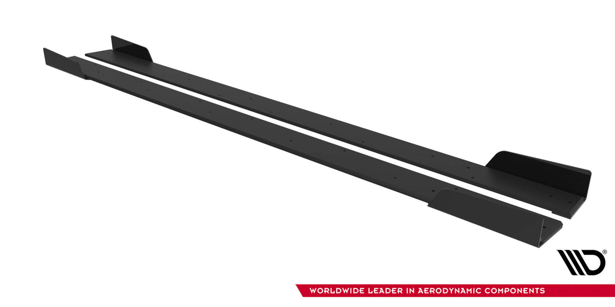 Street Pro Seitenschweller + Flaps Mitsubishi Lancer EVO X