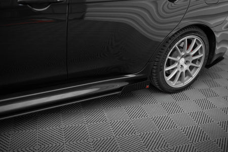 Street Pro Seitenschweller + Flaps Mitsubishi Lancer EVO X