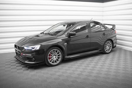 Street Pro Seitenschweller + Flaps Mitsubishi Lancer EVO X