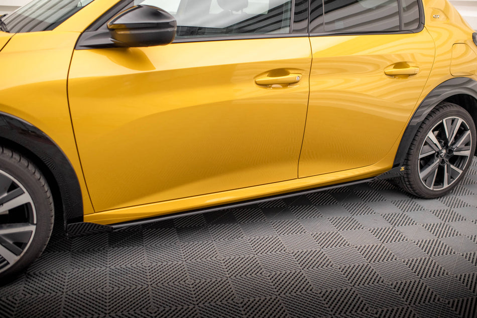 Street Pro Seitenschweller + Flaps Peugeot 208 GT MK2