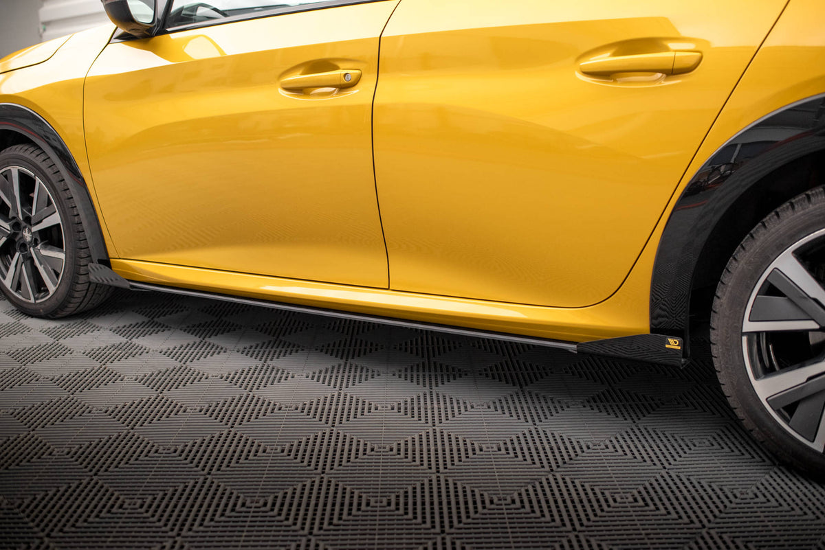 Street Pro Seitenschweller + Flaps Peugeot 208 GT MK2