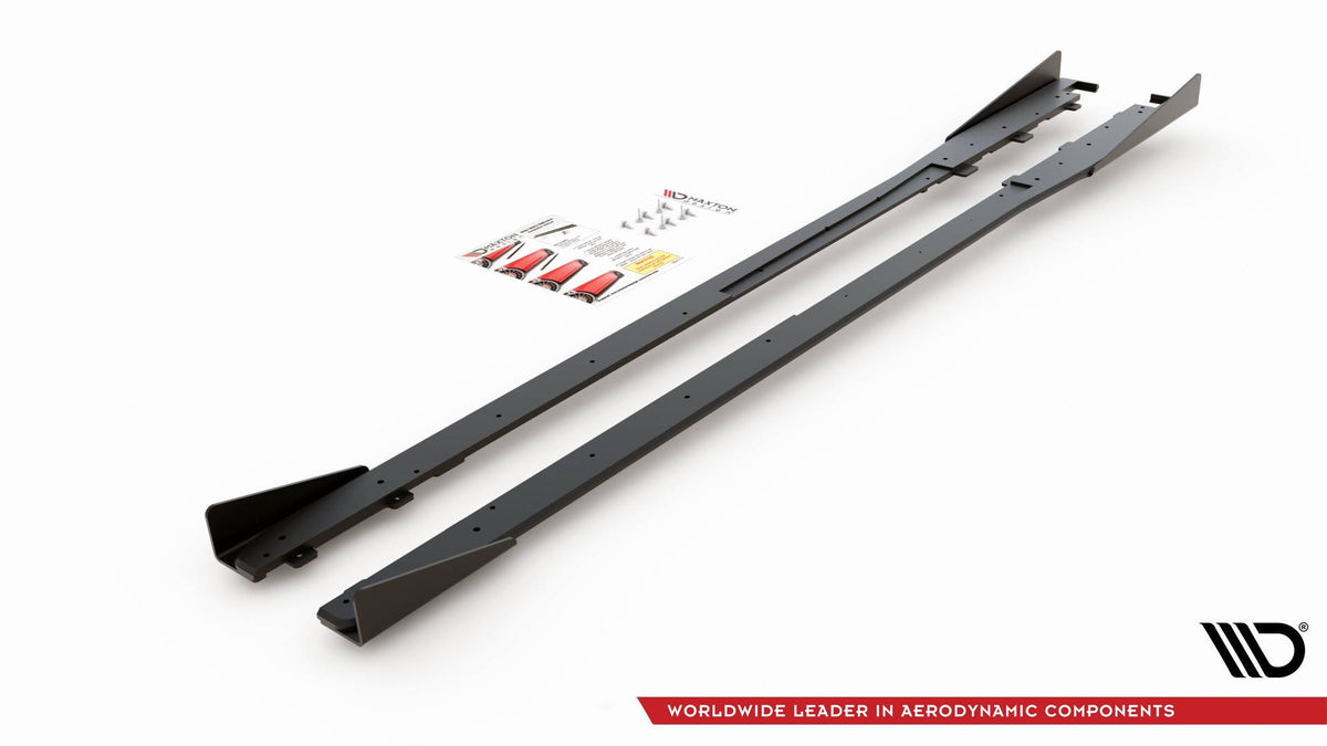 Street Pro Seitenschweller + Flaps Toyota GR Yaris MK4